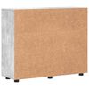 vidaXL Holzschrank Beton Grau 88,5 x 30,5 x 73 cm Holzwerkstoff