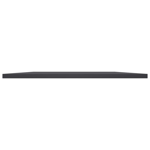 vidaXL B&uuml;cherregal-Bretter 8 Stk. Grau 80x30x1,5 cm Holzwerkstoff