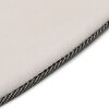 vidaXL Teppich 80 cm Kunstkaninchenfell Creme