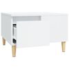 vidaXL Couchtisch Wei&szlig; 55x55x36,5 cm Holzwerkstoff