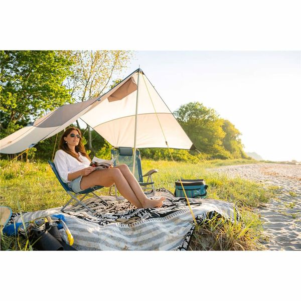 Easy Camp Tarp Cliff 2,6x2 m Grau und Sandfarben