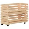 vidaXL Gem&uuml;sewagen 77x30x80 cm Massivholz Kiefer