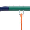 vidaXL Schaukelset mit Turningen und 4 Sitzen Stahl