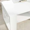 vidaXL Couchtisch Wei&szlig; 92 x 49,5 x 45 cm Holzwerkstoff