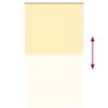 vidaXL Verdunkelungsrollo Gelb 140x210cm Stoffbreite 136,6cm Polyester
