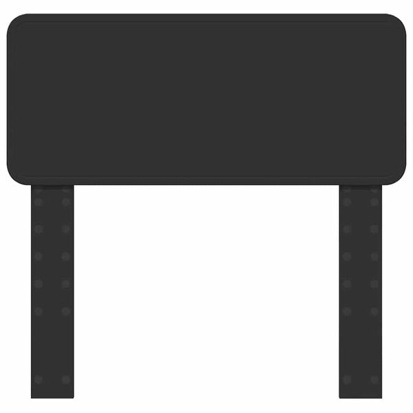 vidaXL Kopfteil mit Kopfteil Schwarz Eichen-Optik 75 cm Holzwerkstoff