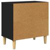 vidaXL Katzenhaus Schwarz 51 x 30 x 52 cm Holzwerkstoff