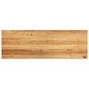 vidaXL Fensterb&auml;nke 2 Stk. Hellbraun 120x40x2 cm Massivholz Eiche