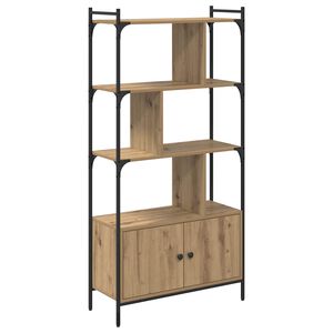 vidaXL B&uuml;cherregal 76,5 x 30 x 154,5 cm Holzwerkstoff