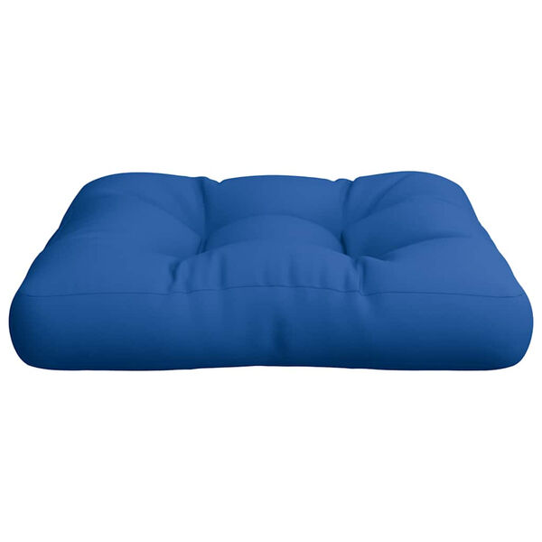 vidaXL Palettenkissen Blau 58x58x10 cm Stoff