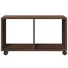 vidaXL Rollschrank Braun Eichen-Optik 72x33x42,5 cm Holzwerkstoff