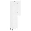 vidaXL Highboard Wei&szlig; 34,5x34x180 cm Holzwerkstoff
