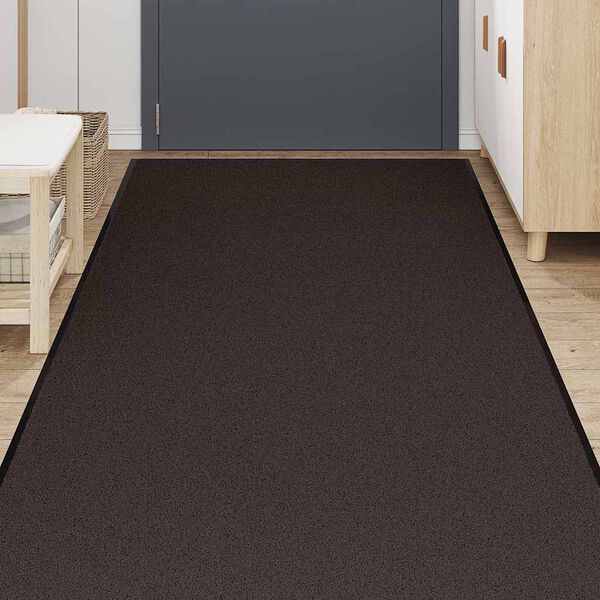 vidaXL Fu&szlig;matte Braun 115x500 cm
