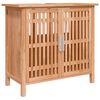 vidaXL Waschbeckenunterschrank 66x29x61,5 cm Massivholz Nussbaum