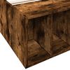 vidaXL Bettgestell R&auml;uchereiche 90x200 cm Holzwerkstoff