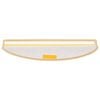 vidaXL Stufenmatten 15 Stk. 65x21x4 cm Creme Halbrund Gro&szlig;