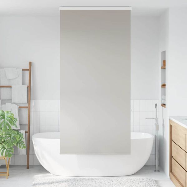 vidaXL Duschrollo mit Kassette 90x240 cm Stoffbreite 86 cm