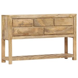 vidaXL Sideboard 120x30x75 cm Massivholz Mango