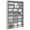 vidaXL Magazinregal 2 pcs Graues Sonoma 100 x 12 x 70 cm Holzwerkstoff