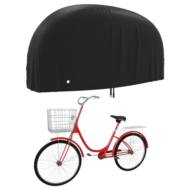 vidaXL Fahrrad-Abdeckungen 2 Stk. 200x85x110 cm 190T Oxford-Gewebe