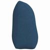 vidaXL R&uuml;cken Kissen Blau 100 x 24 x 50 cm Stoff