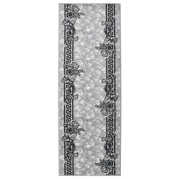 vidaXL Teppichl&auml;ufer BCF Grau 80x200 cm