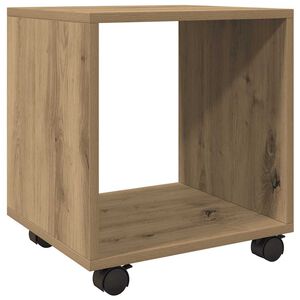 vidaXL Rollschrank Artisan-Eiche 37x33x42,5 cm Holzwerkstoff