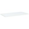 vidaXL B&uuml;cherregal-Bretter 8 Stk. Wei&szlig; 40x20x1,5 cm Holzwerkstoff