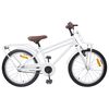 vidaXL Kinderfahrrad 20 Zoll f&uuml;r 6-11 Jahre alt Wei&szlig;