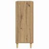vidaXL Sideboard Artisan-Eiche 34 x 69,5 x 90 cm Holzwerkstoff
