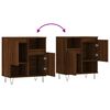 vidaXL Sideboard Braun Eichen-Optik 60x35x70 cm Holzwerkstoff