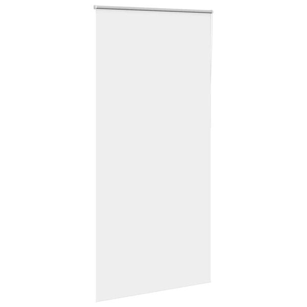vidaXL Verdunkelungsrollo Wei&szlig; 110x210 cm Stoffbreite 105,7 cm