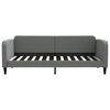 vidaXL Tagesbett Dunkelgrau 90x200 cm Stoff