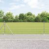 vidaXL Zaunpfosten Galvanisiert 50 x 0,8 m Stahl