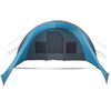 vidaXL Tunnelzelt mit Dach Blau und Grau 778 x 356 x 210 cm