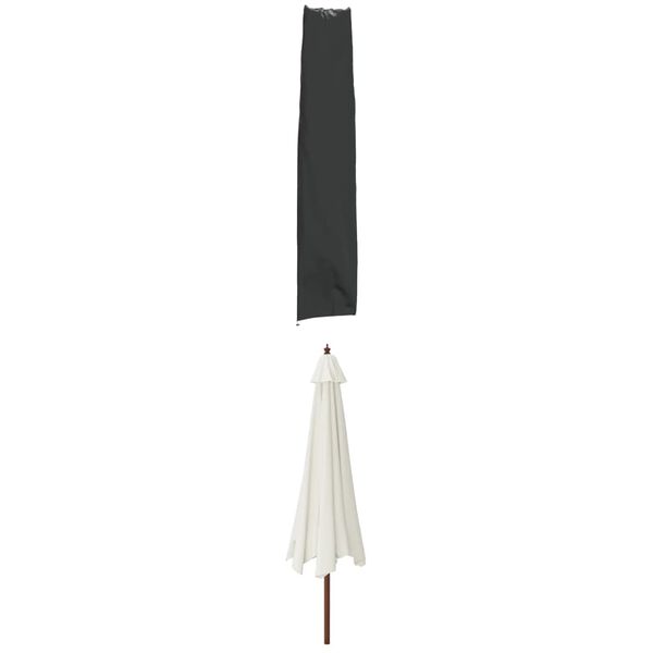 vidaXL Sonnenschirm-Schutzh&uuml;llen 2 Stk. 170x28/32 cm 420D Oxford