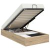 vidaXL Ottoman Bettgestell Sonoma-Eiche 193 x 90 x 25 cm Holzwerkstoff