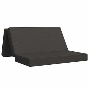 vidaXL Klappsofa Bett 140 x 67 x 45 cm Dunkelgrau