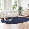vidaXL Teppich Shaggy Hochflor NAVARRA Marineblau 300x200 cm Polyester