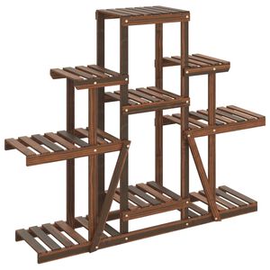 vidaXL Blumenst&auml;nder 110x25x96 cm Massivholz Tanne