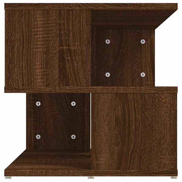 vidaXL Beistelltisch Braun Eichen-Optik 40x40x40 cm Holzwerkstoff
