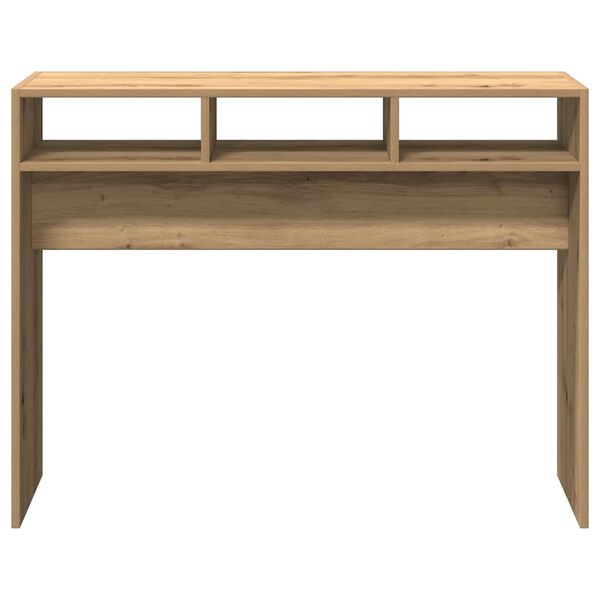 vidaXL Konsolentisch Artisan-Eiche 105x30x80 cm Holzwerkstoff