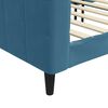 vidaXL Tagesbett Blau 90x200 cm Samt