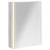 vidaXL Badezimmerspiegelschrank Graues Sonoma 53,5 x 15,5 x 70 cm