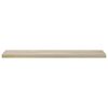 vidaXL Schweberegal Eichen-Optik 120x23,5x3,8 cm MDF