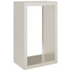 vidaXL Brennholzregal 60x40x100 cm Wetterfester Stahl