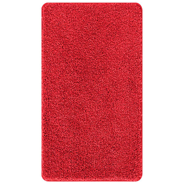 vidaXL Rutschfeste Badmatte Rot 70 x 120 cm PP