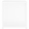 vidaXL Beistelltisch Wei&szlig; 33x33x34,5 cm Holzwerkstoff