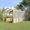 vidaXL Plane mit &Ouml;sen Transparent 8 x 10 m Polyethylen