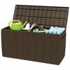 vidaXL Kissenbox Braun 117x45,5x57,5 cm 270 L